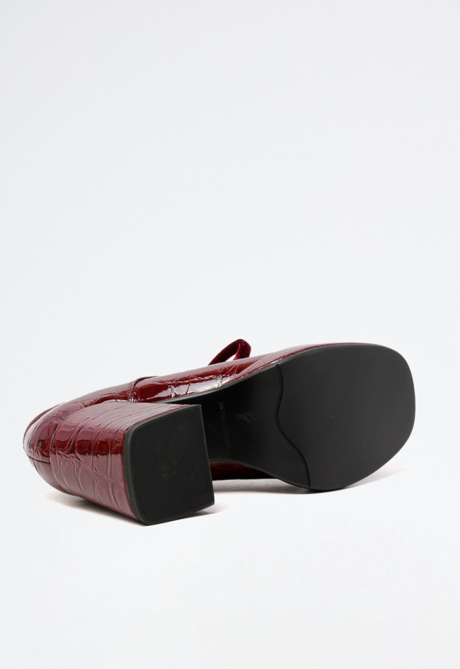 Zapato plataforma de mujer morado Noa Harmon 9854-72