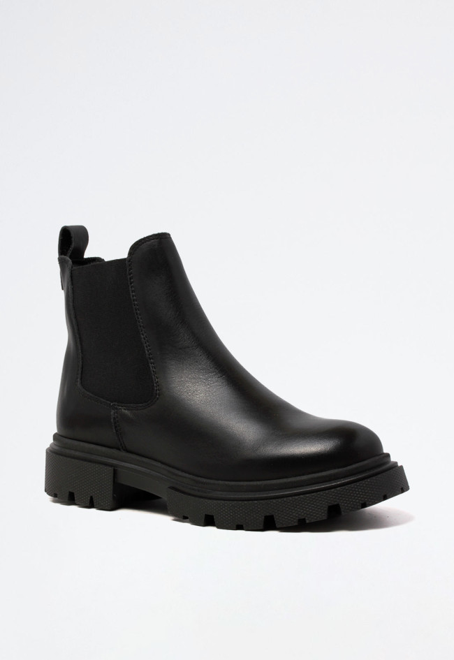 Botín plataforma de mujer negro VAS 2070
