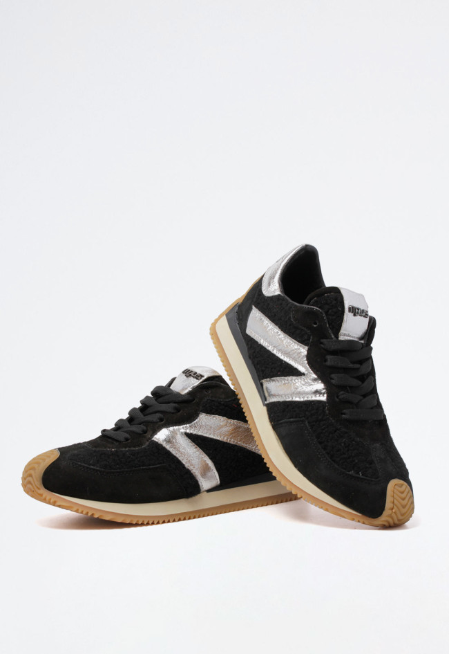 Deportivo brillo de mujer negro Mjus l14113