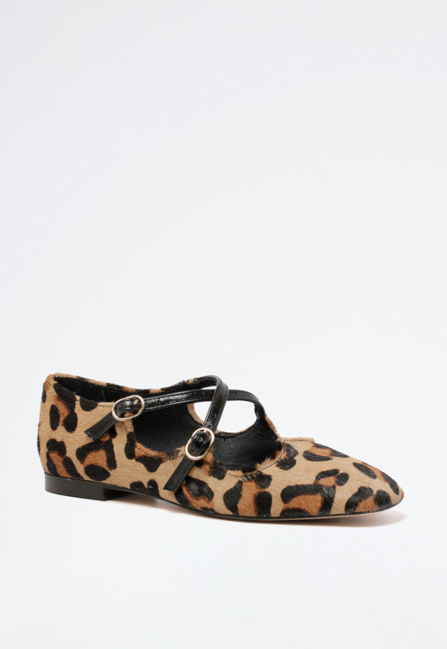 Bailarina de mujer leopardo Glo cruces heg