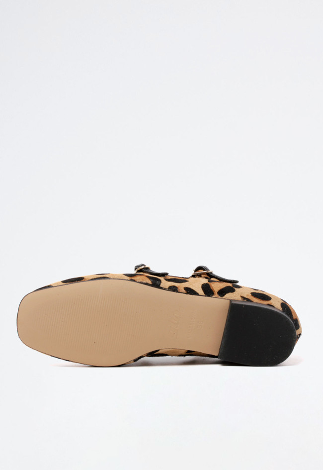 Bailarina de mujer leopardo Glo cruces heg