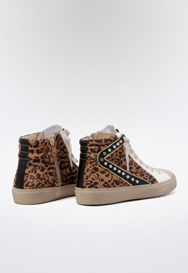 Deportivo tachas de mujer leopardo Why Pink? m4502