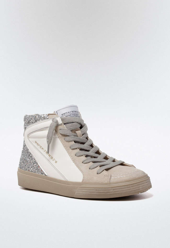 Deportivo brillo de mujer blanco Why Pink? m3510 año pasado