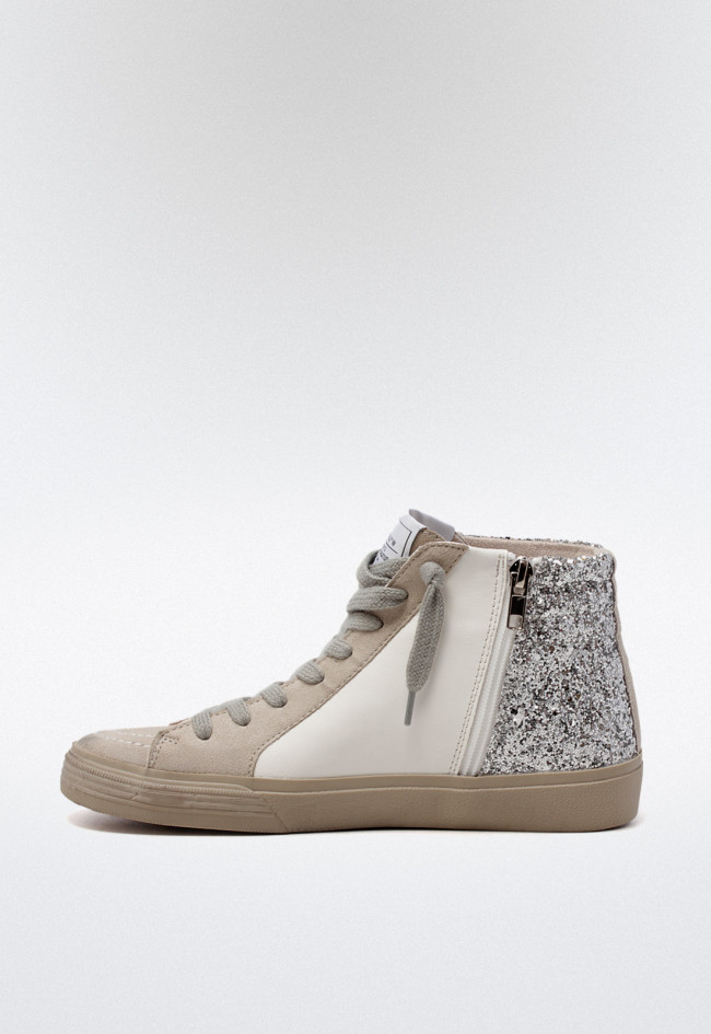 Deportivo brillo de mujer blanco Why Pink? m3510 año pasado