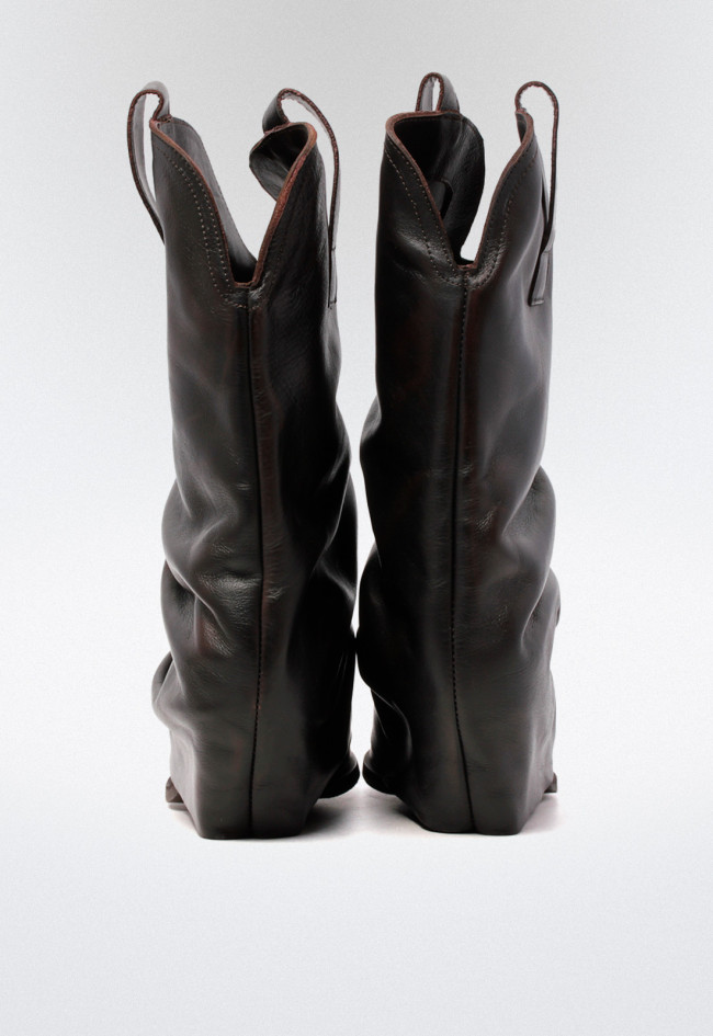 Bota cowboy de mujer cuero The Icona tx410