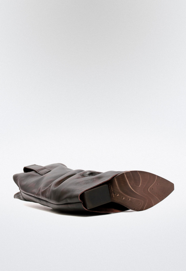 Bota cowboy de mujer cuero The Icona tx410