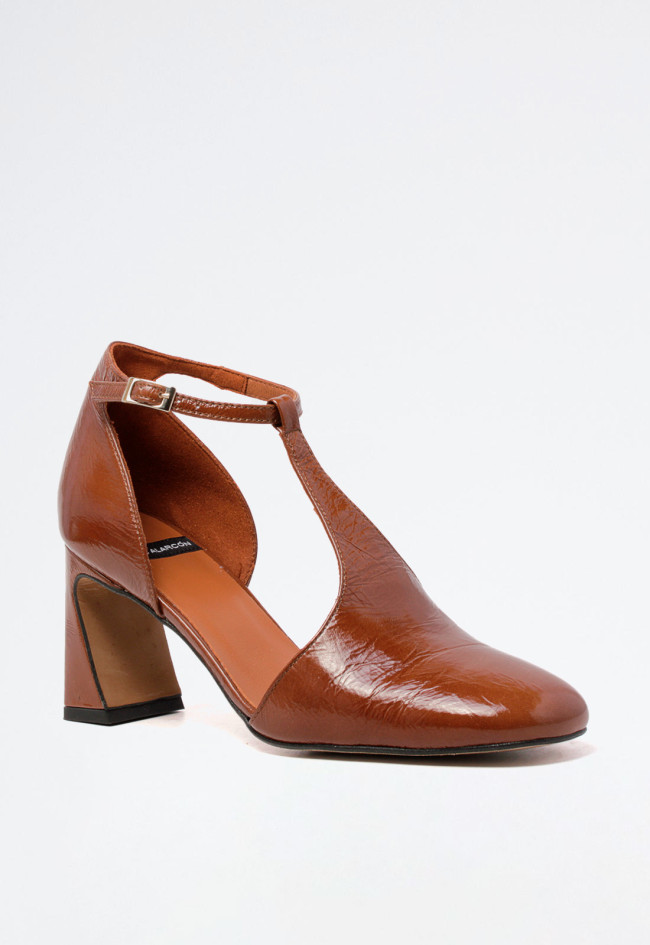 Zapato mary jane de mujer cuero Alarcón 23594-303a