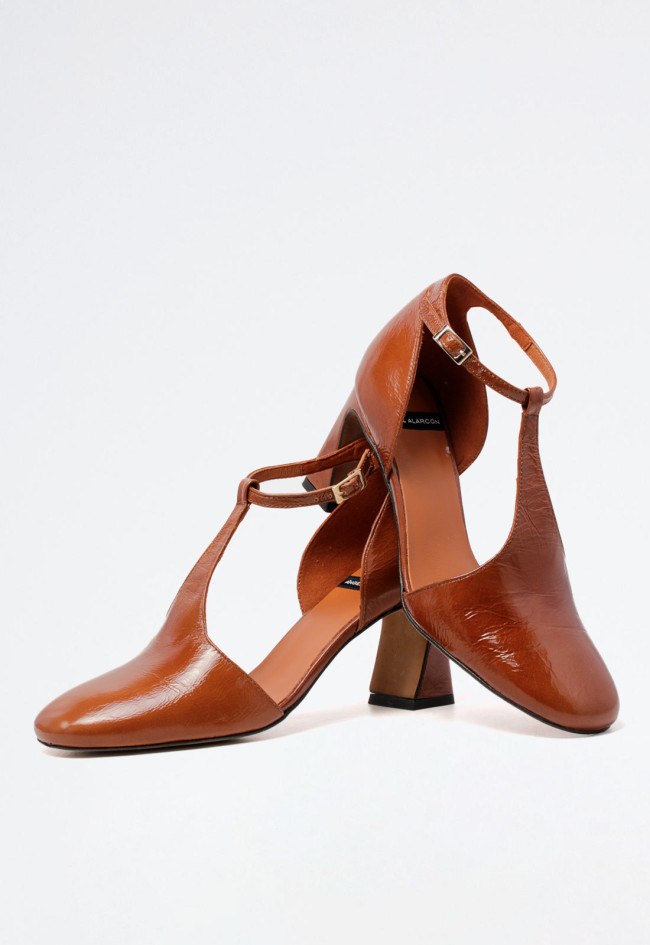 Zapato mary jane de mujer cuero Alarcón 23594-303a