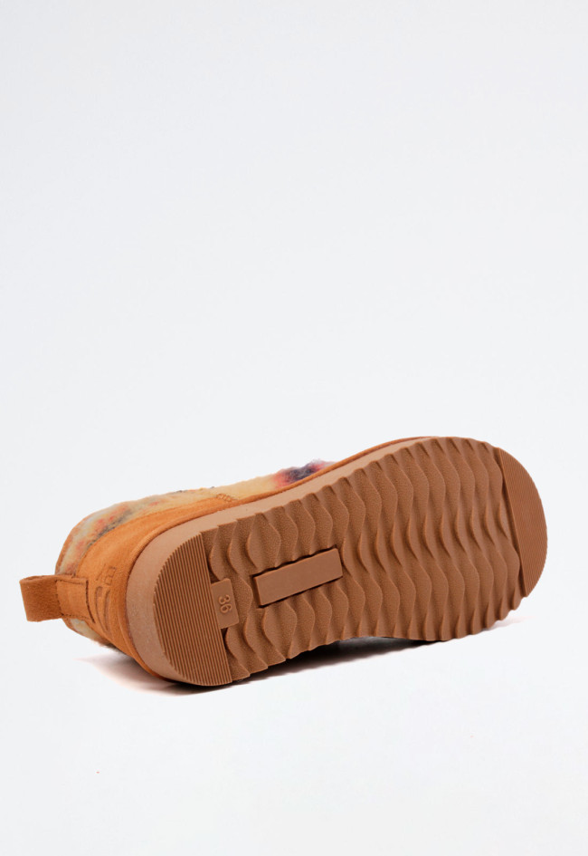 Botín australiano de mujer cuero Santini 25w 4123-3005