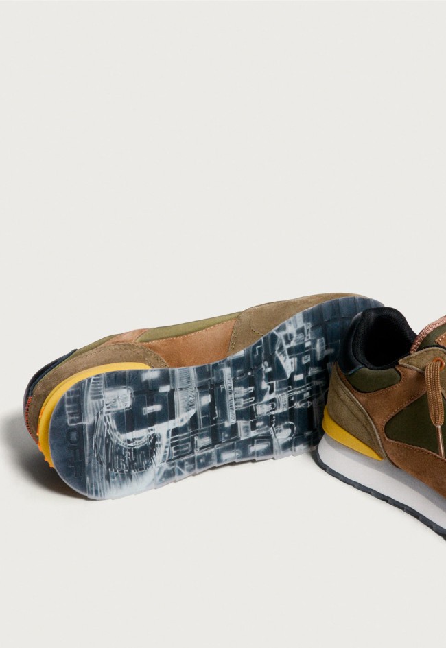 Deportivo de hombre kaki Hoff city marseille
