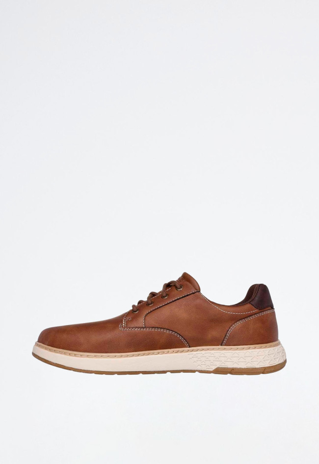 Zapato de hombre cuero Skechers 205234