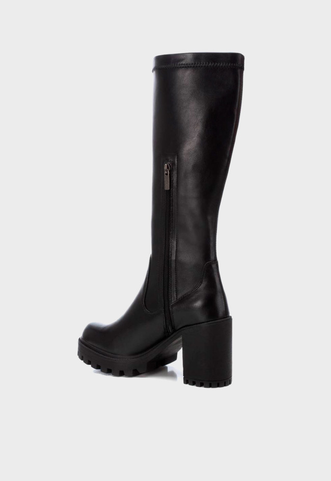 Bota plataforma de mujer negro Xti 14300001