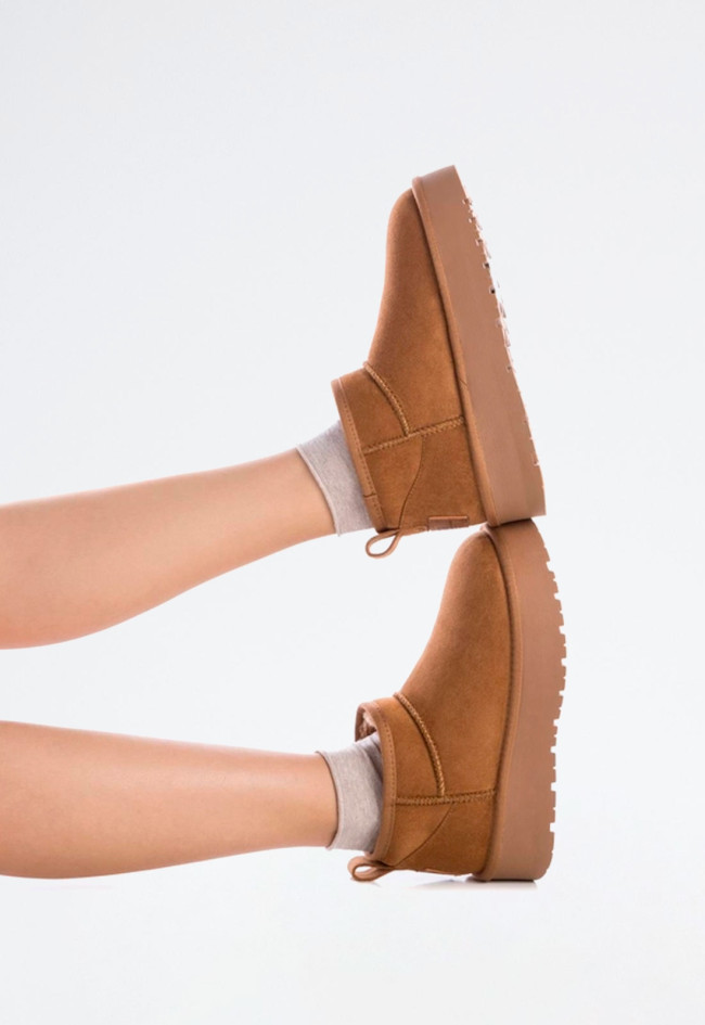 Botas australianas de mujer camel Xti 142212