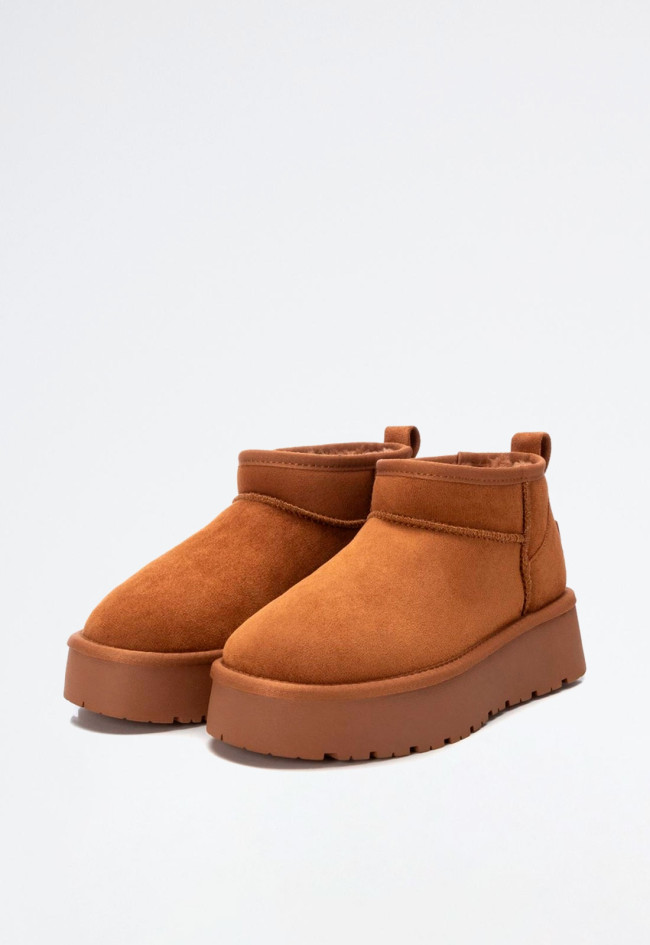 Botas australianas de mujer camel Xti 142212