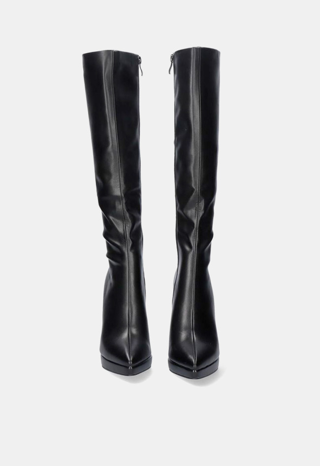 Bota piel tacón de mujer negro EXE k3332-71577