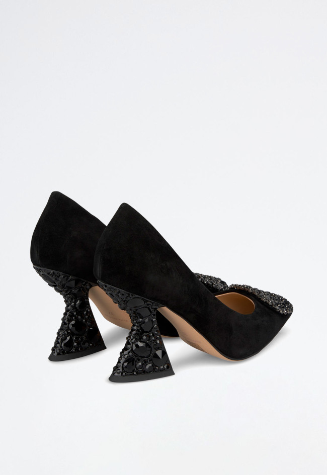 Zapato tacón alto de mujer negro Alma en Pena 0336