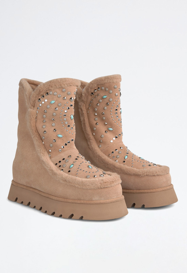 Bota australiana de mujer visón Alma en Pena 1001