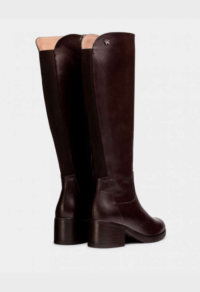 Bota de mujer marrón Wonders g-6241