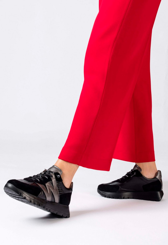 Deportivo de mujer negro Wonders a-2464
