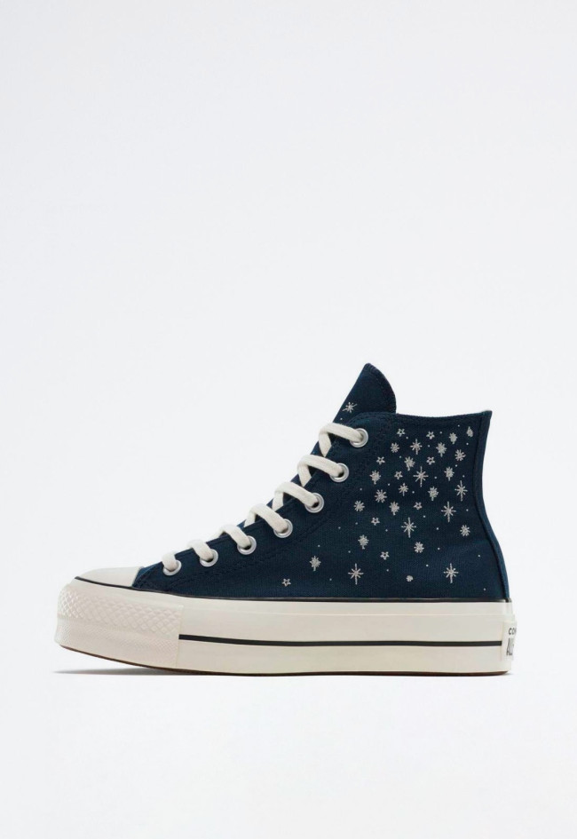 Deportivo de mujer azul Converse chuck taylor all star lift