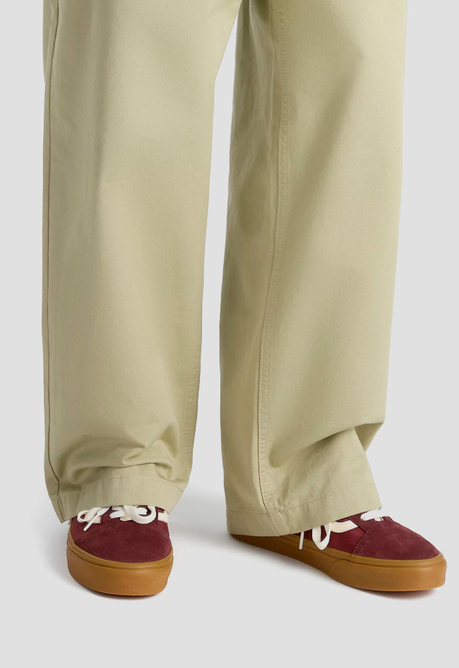 Deportivo de hombre burdeos VANS old skool sporty brown/gum