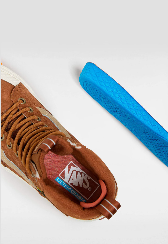 Deportivo de mujer cuero VANS mte sk8-hi waterproof brown