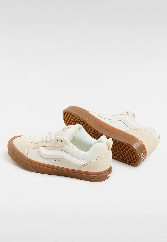 Deportivo de mujer beige VANS knu skool marshmallow/light gum