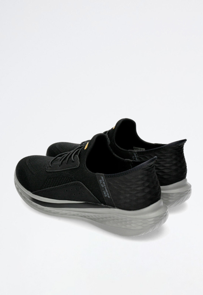 Zapato de hombre negro Skechers 210891