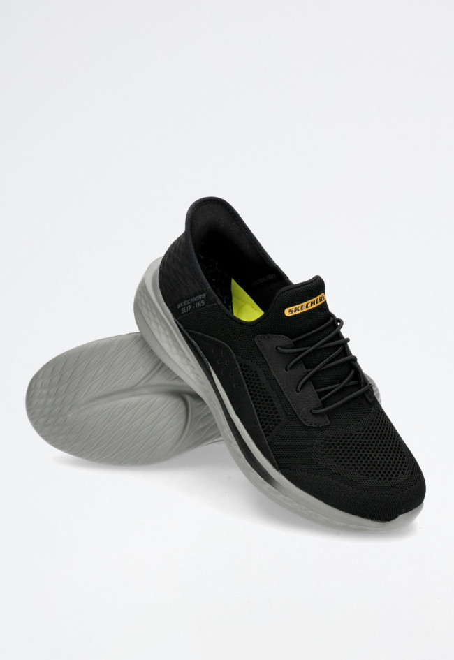 Zapato de hombre negro Skechers 210891