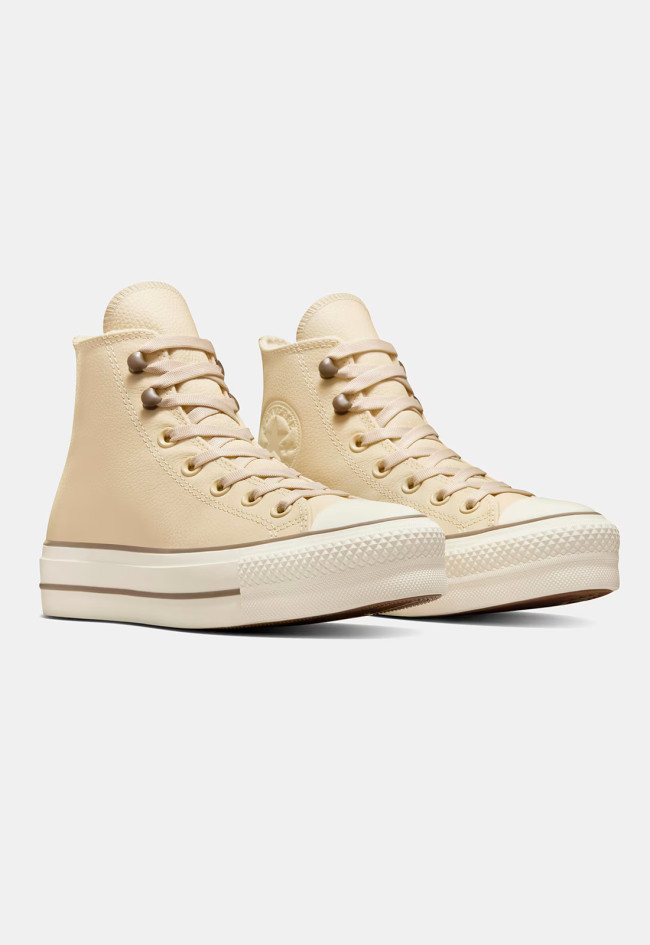 Deportivo de mujer beige Converse chuck taylor all star lift