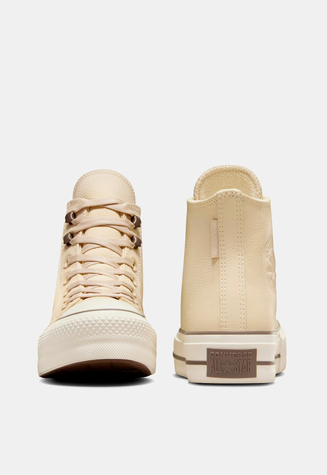 Deportivo de mujer beige Converse chuck taylor all star lift