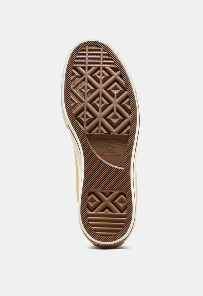 Deportivo de mujer beige Converse chuck taylor all star lift