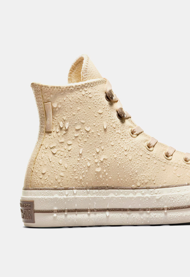 Deportivo de mujer beige Converse chuck taylor all star lift