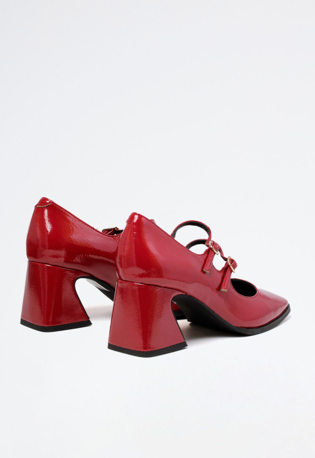 Zapato de mujer rojo Why Pink? mn4000-4