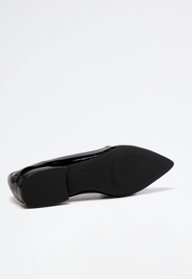 Zapato manoletina de mujer negro Why Pink? mn210-15