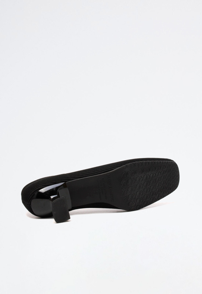 Zapato vestir de mujer negro MISS ELASTIC 76400-35-05