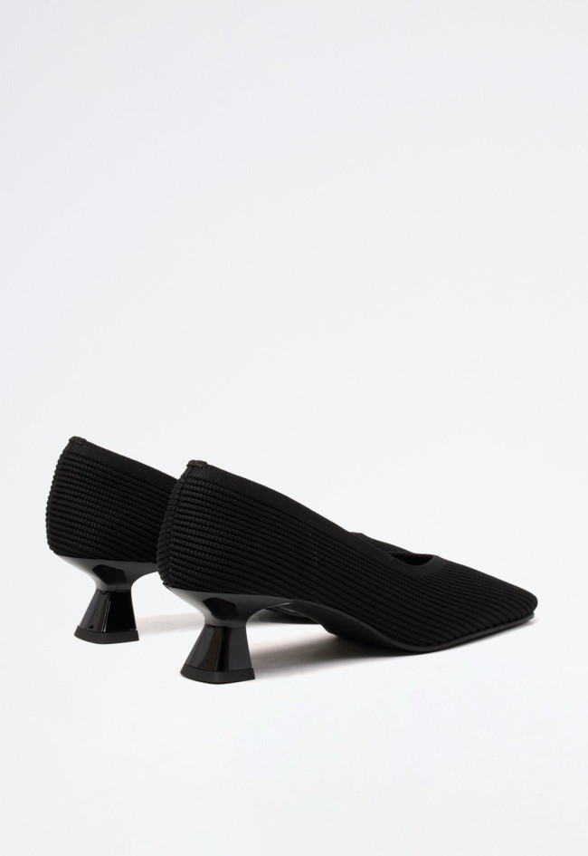 Zapato vestir de mujer negro MISS ELASTIC 76400-35-05