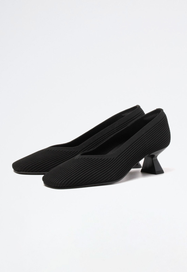 Zapato vestir de mujer negro MISS ELASTIC 76400-35-05