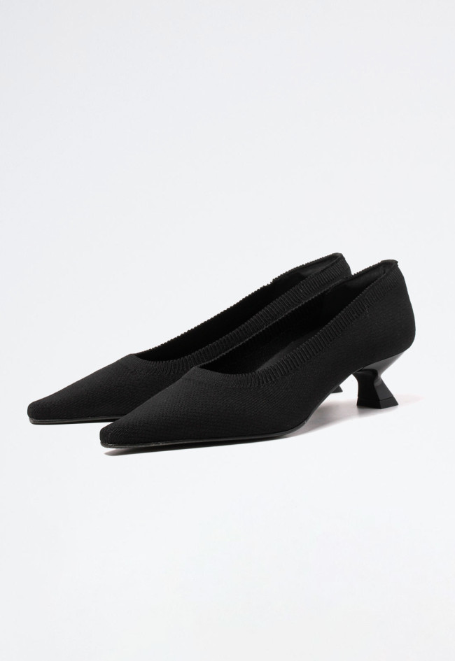 Zapato de mujer negro MISS ELASTIC 76111-35-05