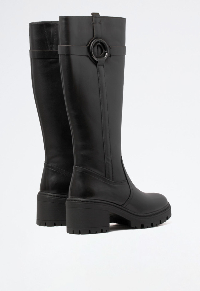 Bota de mujer negro Dekaye ref 03