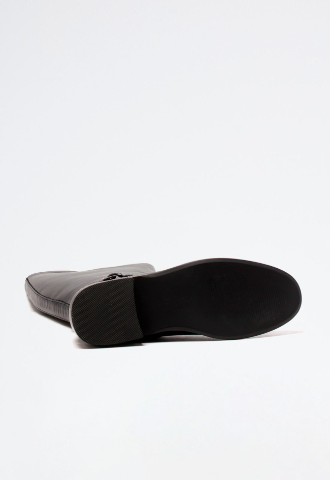 Bota biker de mujer negro Dekaye ref 02