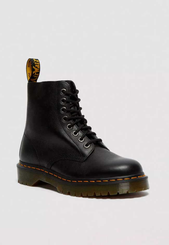 Botín militar de mujer negro Dr Martens 1460 bex pascal