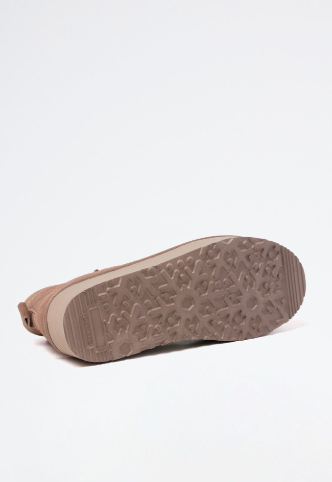Botín australiano plataforma de mujer taupe VAS wd500-2-sa