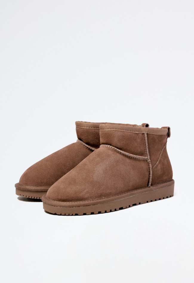 Botín australiano de mujer taupe VAS wd55-22-t