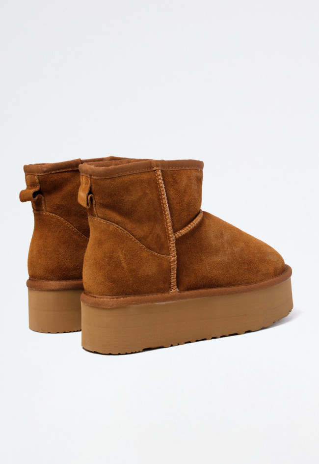 Botín australiano de mujer camel VAS wd500-3-sa