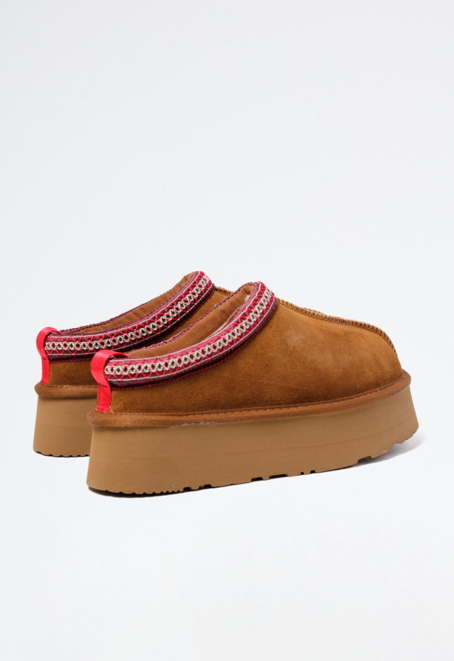 Zueco de mujer camel VAS wd1000-1