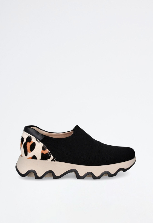 Zapato de mujer negro Lince 50165
