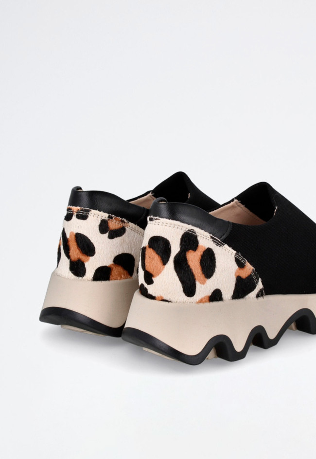 Zapato de mujer negro Lince 50165