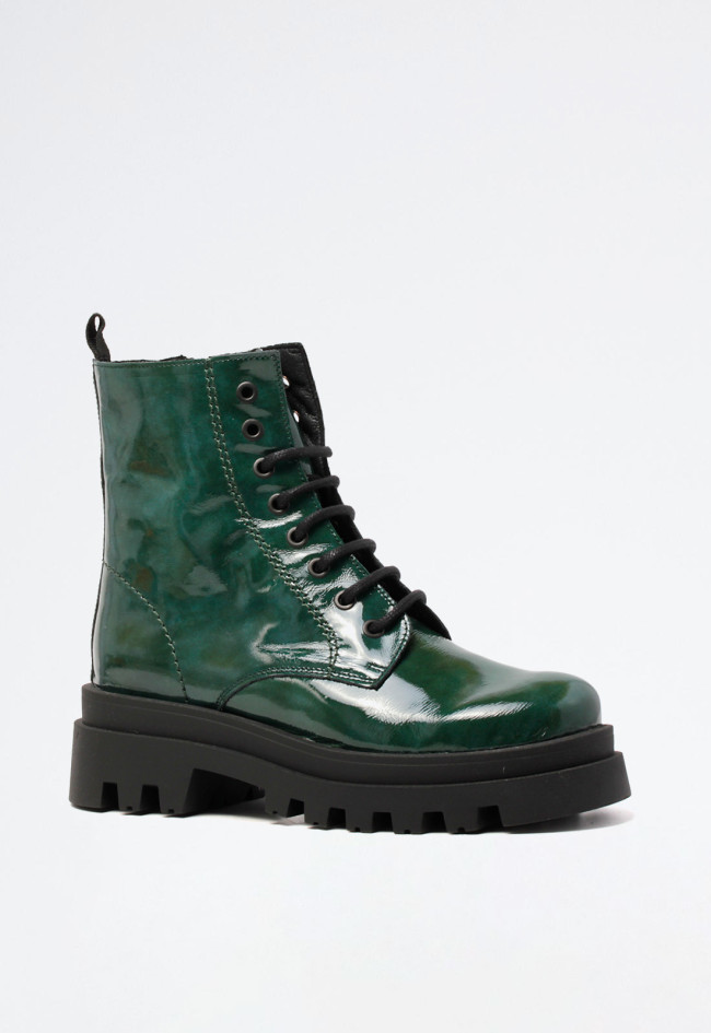 Botín de mujer verde VAS 5940
