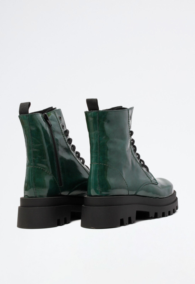 Botín de mujer verde VAS 5940